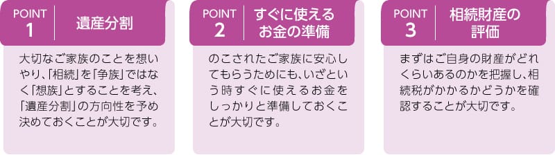 家族の幸せのために相続をスムーズに進めるポイント